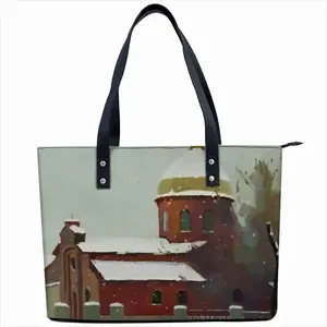 Landscape With An Old Church Shopping Handbag