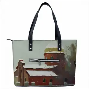 Landscape With An Old Church Shopping Handbag