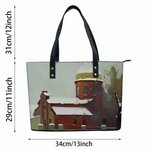 Landscape With An Old Church Shopping Handbag