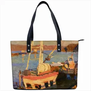 Evening At The Port Shopping Handbag