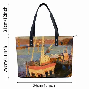 Evening At The Port Shopping Handbag