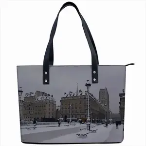 Lile De La Cite From The Bridge Arcole Shopping Handbag