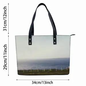 Misty View Of The Orkneys From Duncansby Head Shopping Handbag