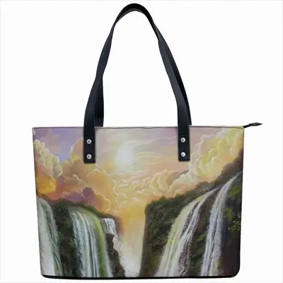 Among The Waterfalls Shopping Handbag