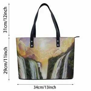 Among The Waterfalls Shopping Handbag