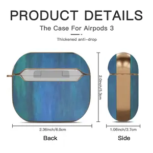 Emerald And Blue I Airpods 3 Case (Hard Shell, Rose Gold)