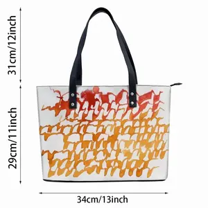 Calligraphic Landscape 006 Shopping Handbag