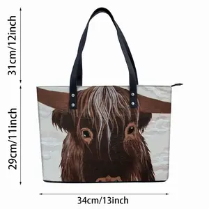 Bull - Red Bull Taurus Animals Buffalo Wild Shopping Handbag