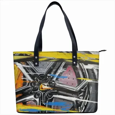 Lamborghini Wheel Crash Shopping Handbag