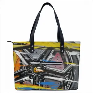 Lamborghini Wheel Crash Shopping Handbag