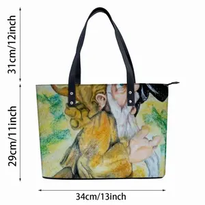 Ochre Wizard Shopping Handbag