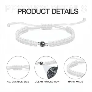 Beaken Braided Rope Projection Bracelet