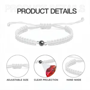 Judith Fragment J Braided Rope Projection Bracelet