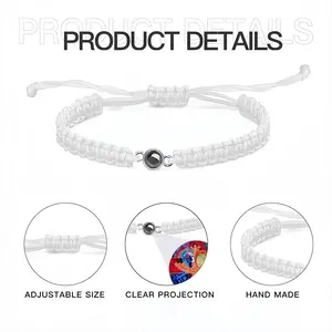 Beatrice C Braided Rope Projection Bracelet