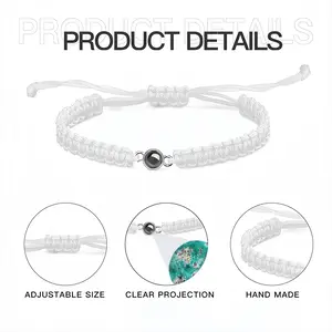 Islands #2 Braided Rope Projection Bracelet