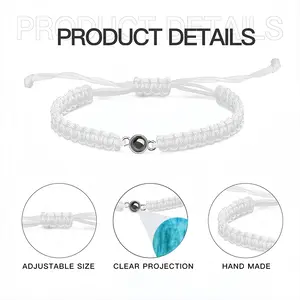 The Sea Braided Rope Projection Bracelet