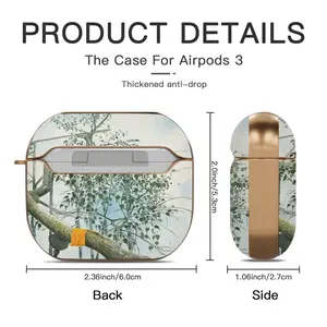 The Sacred Branch Airpods 3 Case (Hard Shell, Rose Gold)