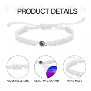 Universe Braided Rope Projection Bracelet