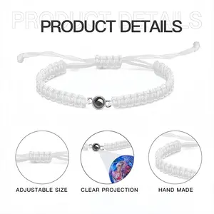 Vitality Braided Rope Projection Bracelet