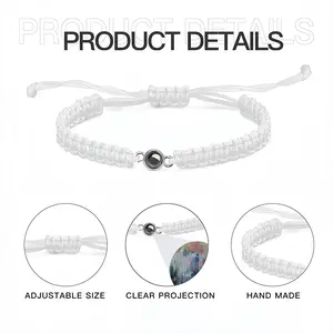 Dream On Braided Rope Projection Bracelet