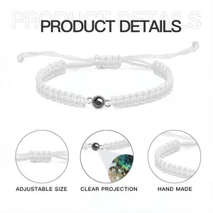 Shadow Braided Rope Projection Bracelet