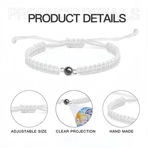 Daddy Braided Rope Projection Bracelet