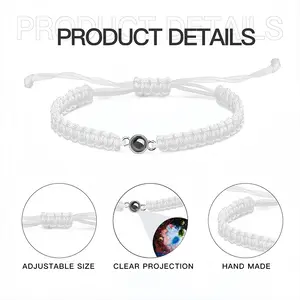 Youniverse Braided Rope Projection Bracelet