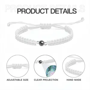 Approach No More Braided Rope Projection Bracelet