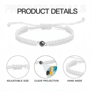 Utah Braided Rope Projection Bracelet