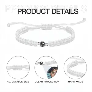 The Wind Braided Rope Projection Bracelet