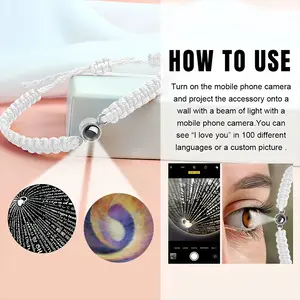 The Birth Of The Sound Braided Rope Projection Bracelet