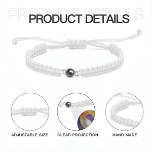 The Birth Of The Sound Braided Rope Projection Bracelet