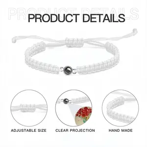 The Light Braided Rope Projection Bracelet