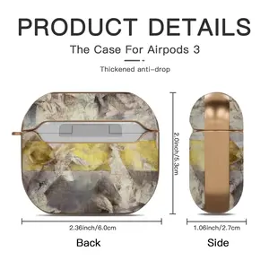 Strokes 1 Airpods 3 Case (Hard Shell, Rose Gold)