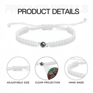 Rodeo0 Braided Rope Projection Bracelet