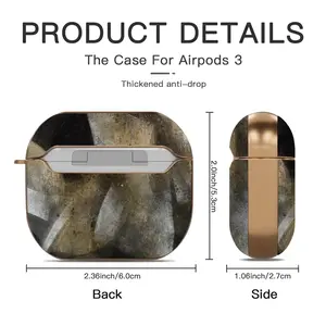 Contrasts 4 Airpods 3 Case (Hard Shell, Rose Gold)