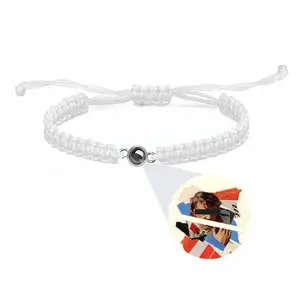 Victory Lap Braided Rope Projection Bracelet