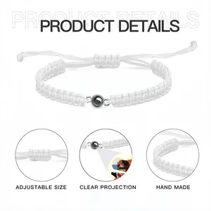 Victory Lap Braided Rope Projection Bracelet