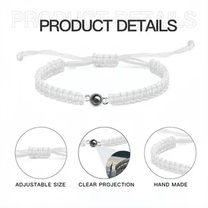 Arena Braided Rope Projection Bracelet