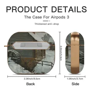 Old Mill Airpods 3 Case (Hard Shell, Rose Gold)