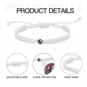 In The Eye Braided Rope Projection Bracelet