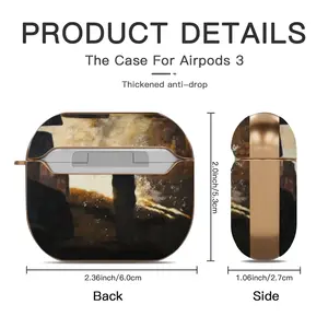 Blast Furnace Breath Airpods 3 Case (Hard Shell, Rose Gold)