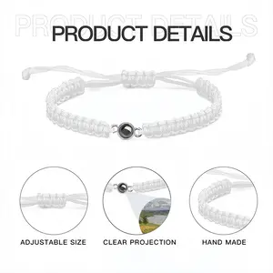 The River Sylva Noon Braided Rope Projection Bracelet