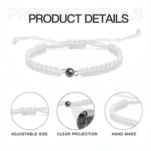 Silence Braided Rope Projection Bracelet