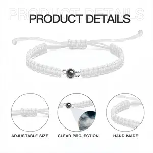 Unveiled Braided Rope Projection Bracelet