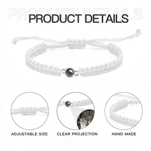 Spider 1 Braided Rope Projection Bracelet