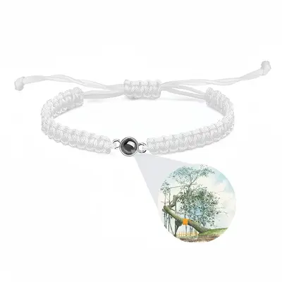 The Sacred Branch Braided Rope Projection Bracelet