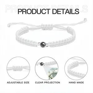 The Sacred Branch Braided Rope Projection Bracelet