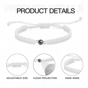 Almost Quiet Braided Rope Projection Bracelet