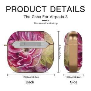 Smell Of Rose Airpods 3 Case (Hard Shell, Rose Gold)